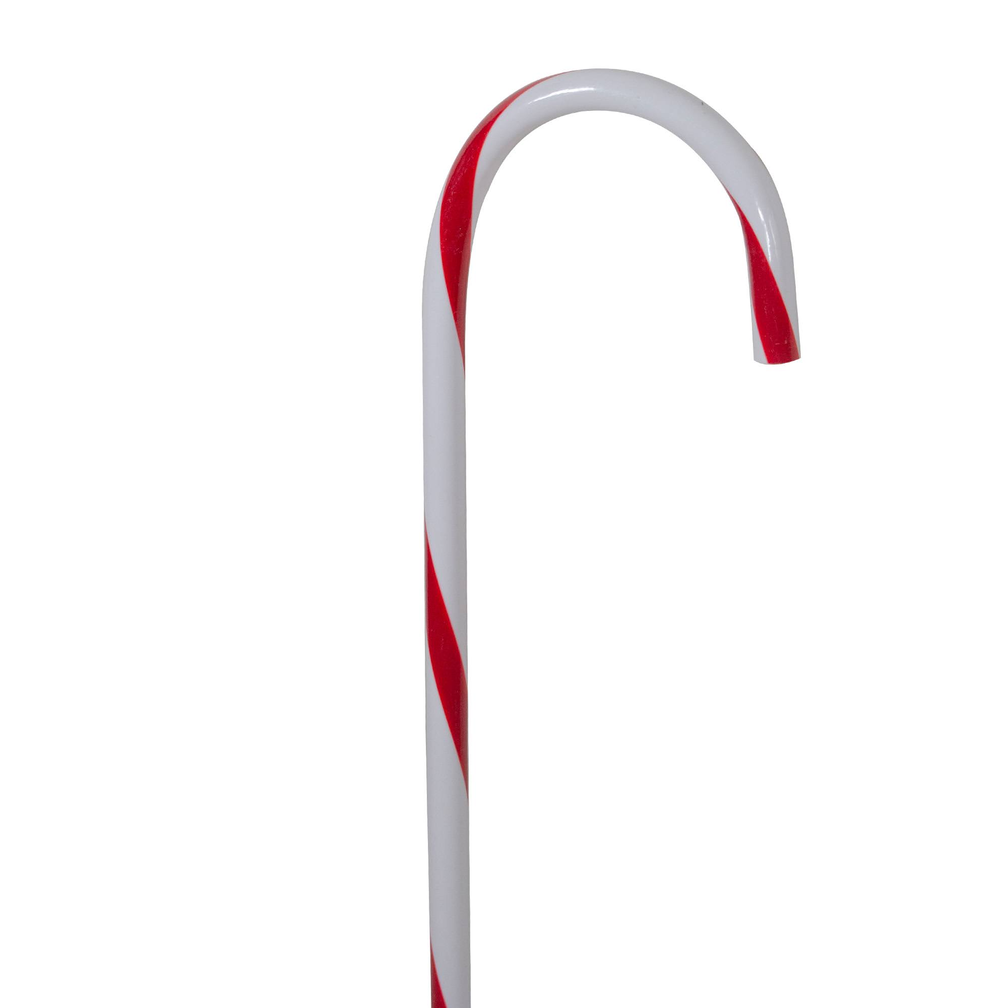 Set of 24 Red and White Striped Candy Cane Christmas Decor - 32-Inches