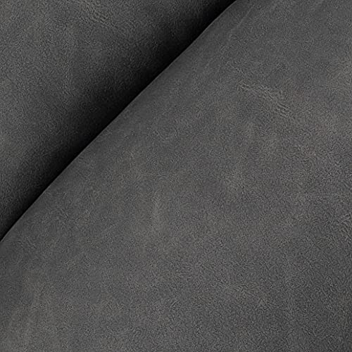 MCombo Power Lift Recliner Chair for Elderly, Lift Chair with Heat and Massage, FSC Certified, USB Ports, Cup Holders, Faux Leather 7040 (Black, Medium)