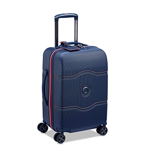 DELSEY PARIS Chatelet Air 2.0 Hardside Luggage with Spinner Wheels, Angora, Checked-Large 28 Inch