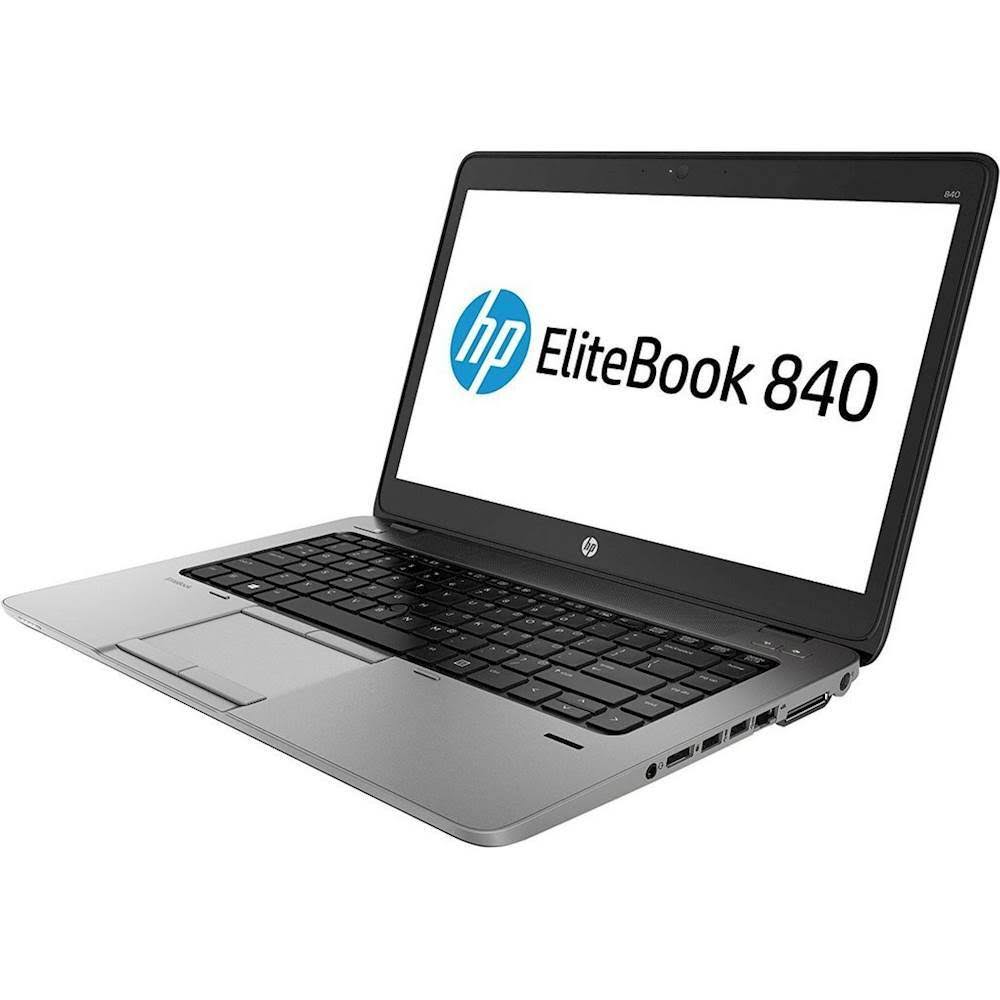 HP EliteBook 840 G1 14″ Notebook - Core i5 4300U 1.9 GHz - 8 GB RAM - 128 GB SSD - Black
