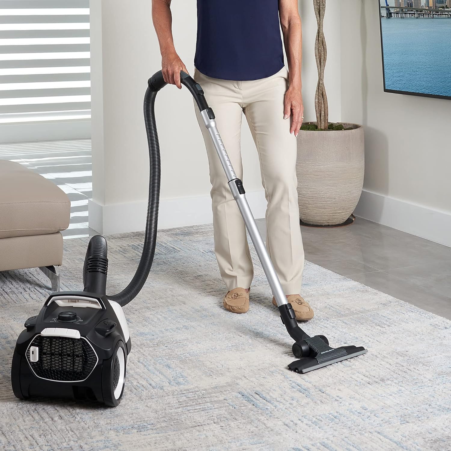 Soniclean WhisperJet C2 Canister Vacuum Cleaner – U15 ULPA Filtration – Ultra-Quiet Operation - Made in Germany