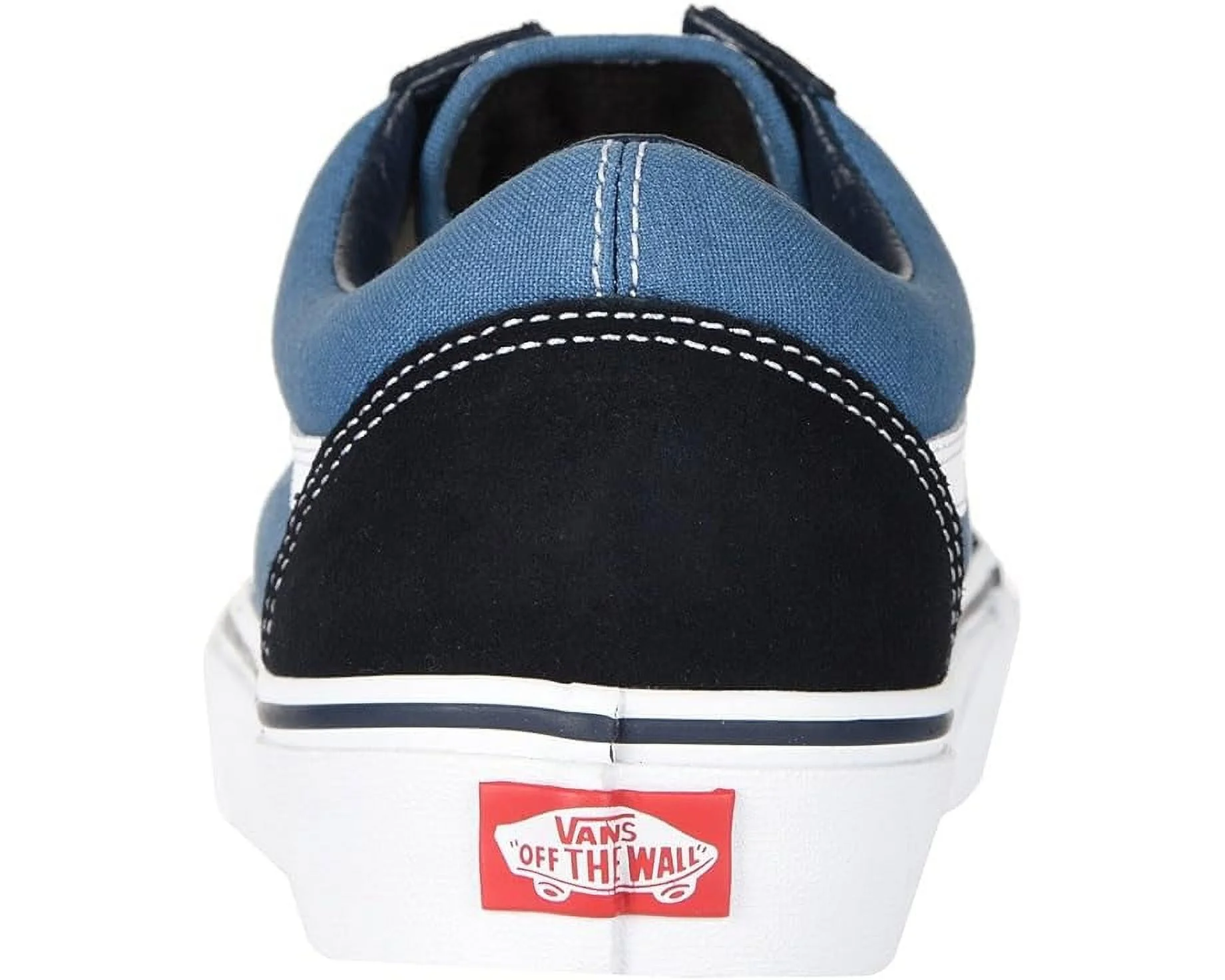 Vans Unisex Old Skool Canvas Shoes - Navy - 8.5 Women/7 Men