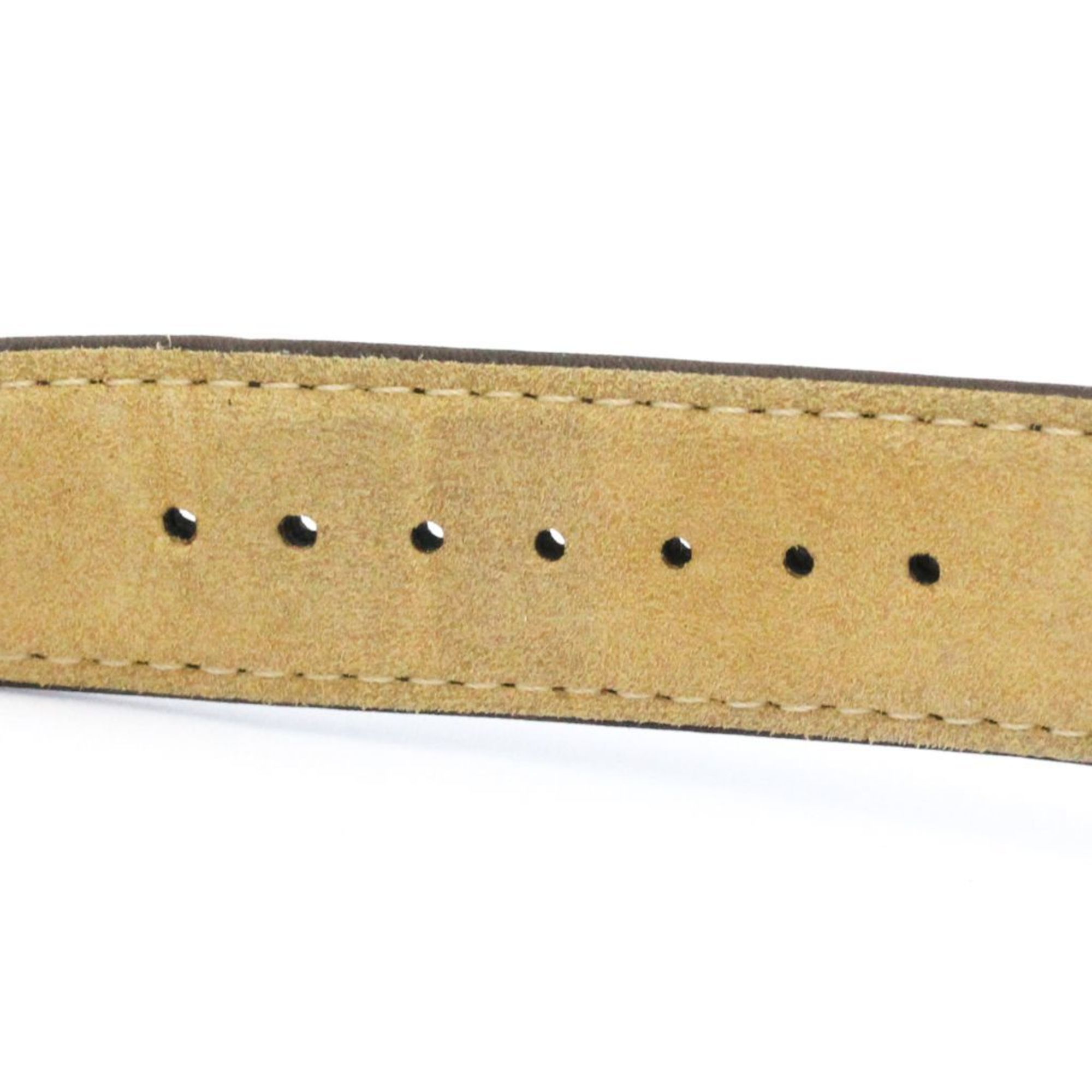 Pre-Owned Vintage ROLEX Oyster Perpetual Gold Plated Leather Watch 1025 BF559169 (Fair)