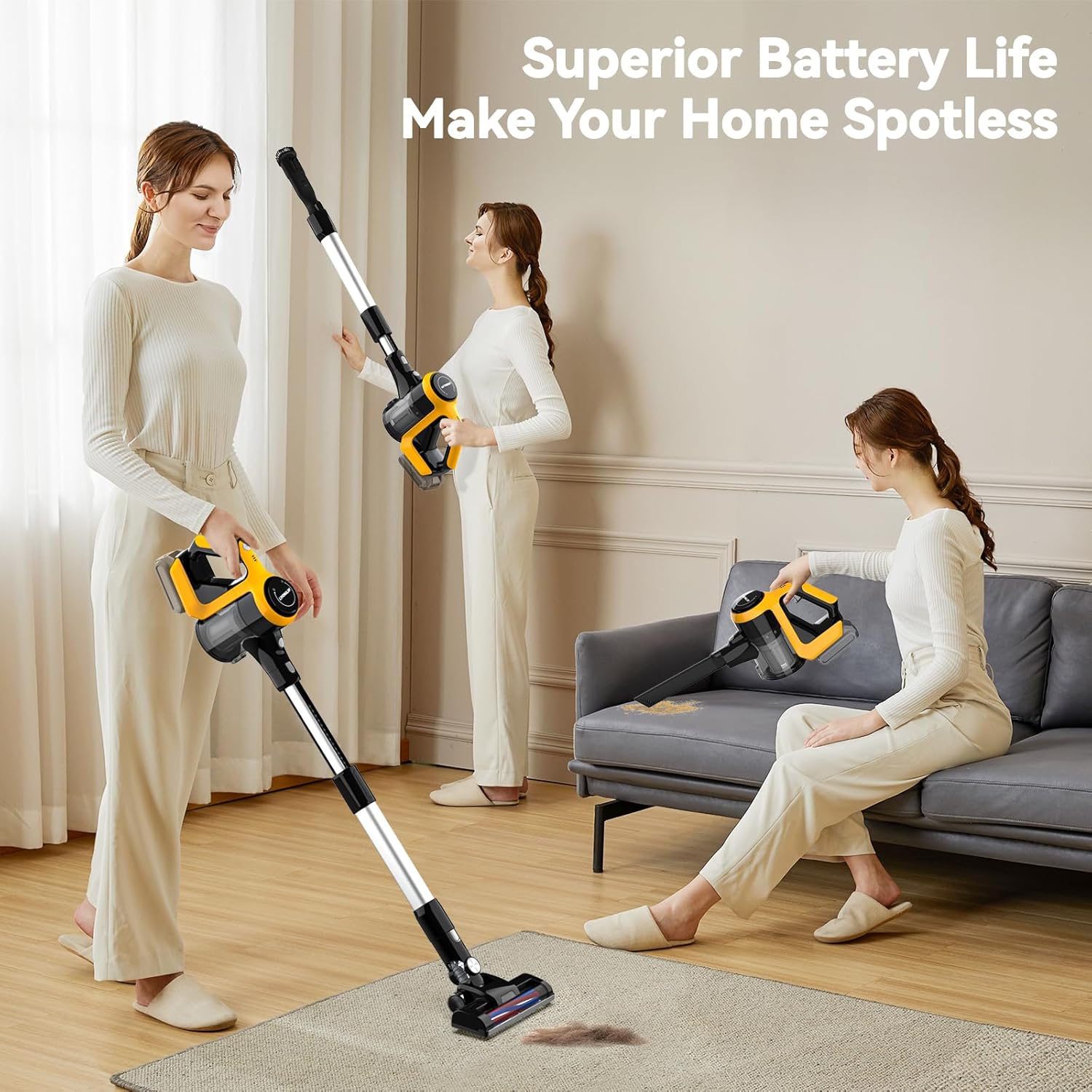 Tire Inflator Air Compressor Vacuum Cleaner