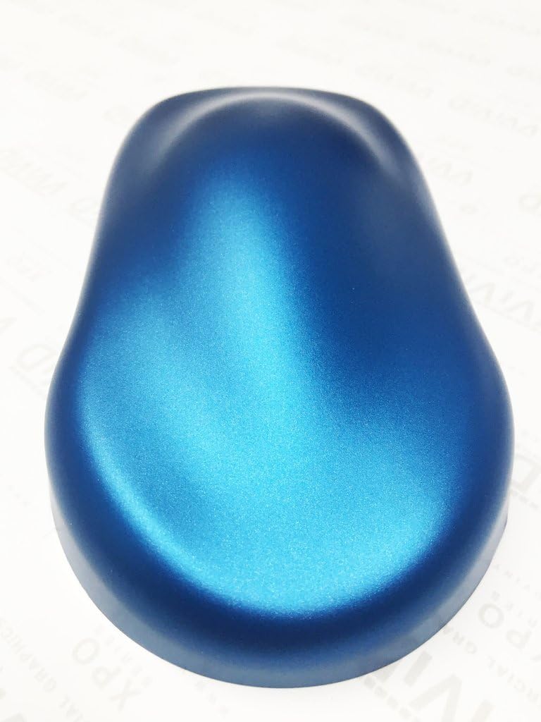 VViViD+ Matte Metallic Blue (Ghost) Vinyl Wrap Roll (50ft x 5ft)
