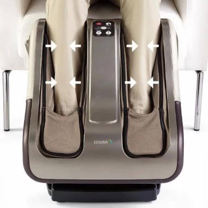 Osim Uphoria Warm, 5-in-1 All-Encompassing Foot u0026 Calf Massager with Warmth