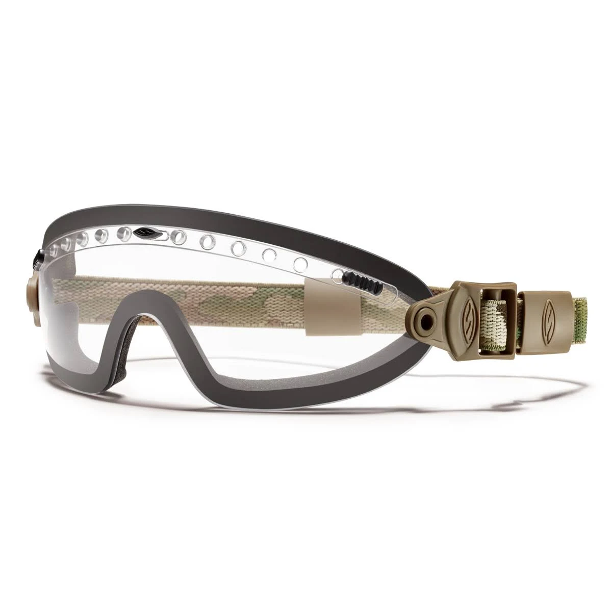 Smith Boogie Sport Goggle Multicam - Asian Fit Clear Mil-Spec