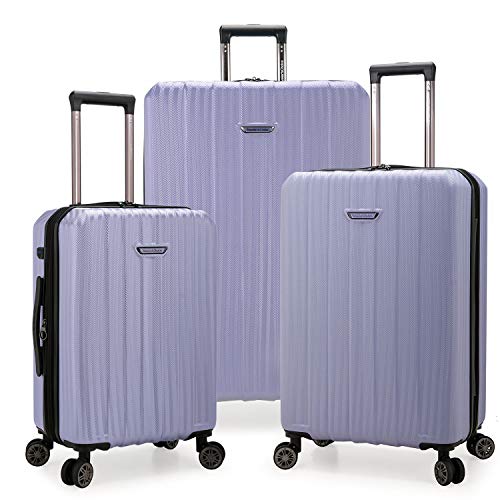 Traveler's Choice Dana Point Hardside Expandable Luggage with Spinner Wheels, Rose Gold, 2-Piece Set