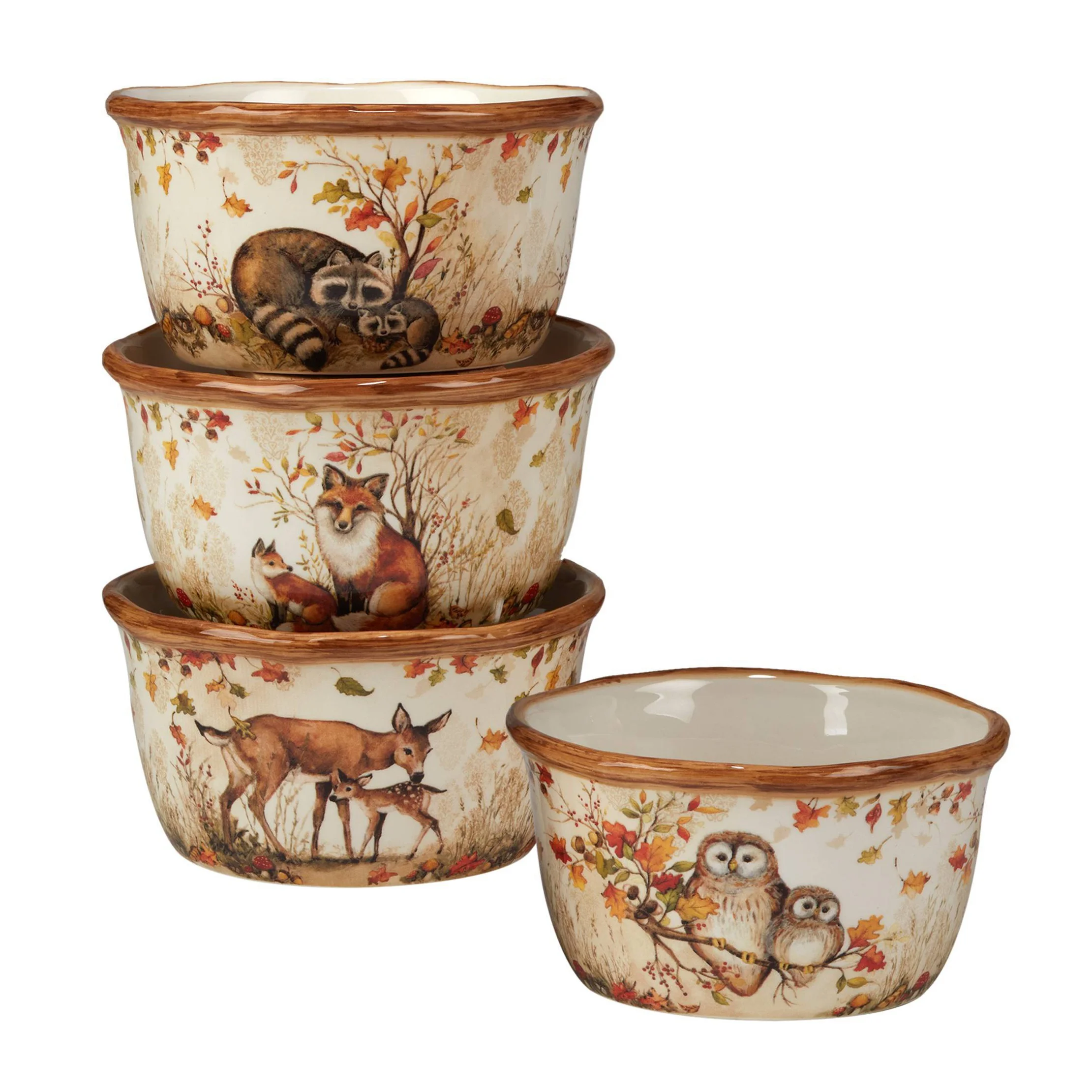 16pc Pine Forest Dinnerware Set