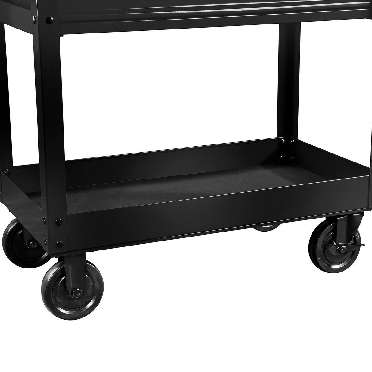U.S. GENERAL 30 in., 4-Drawer Tech Cart, Red