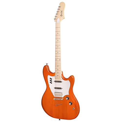 Guild Guitars Surfliner Solid Body Electric Guitar Catalina Blue - Classic Styling with Modern Features, Guild Rocker Pickup Switching System with Master Volume, Tone Control and 3 Switches