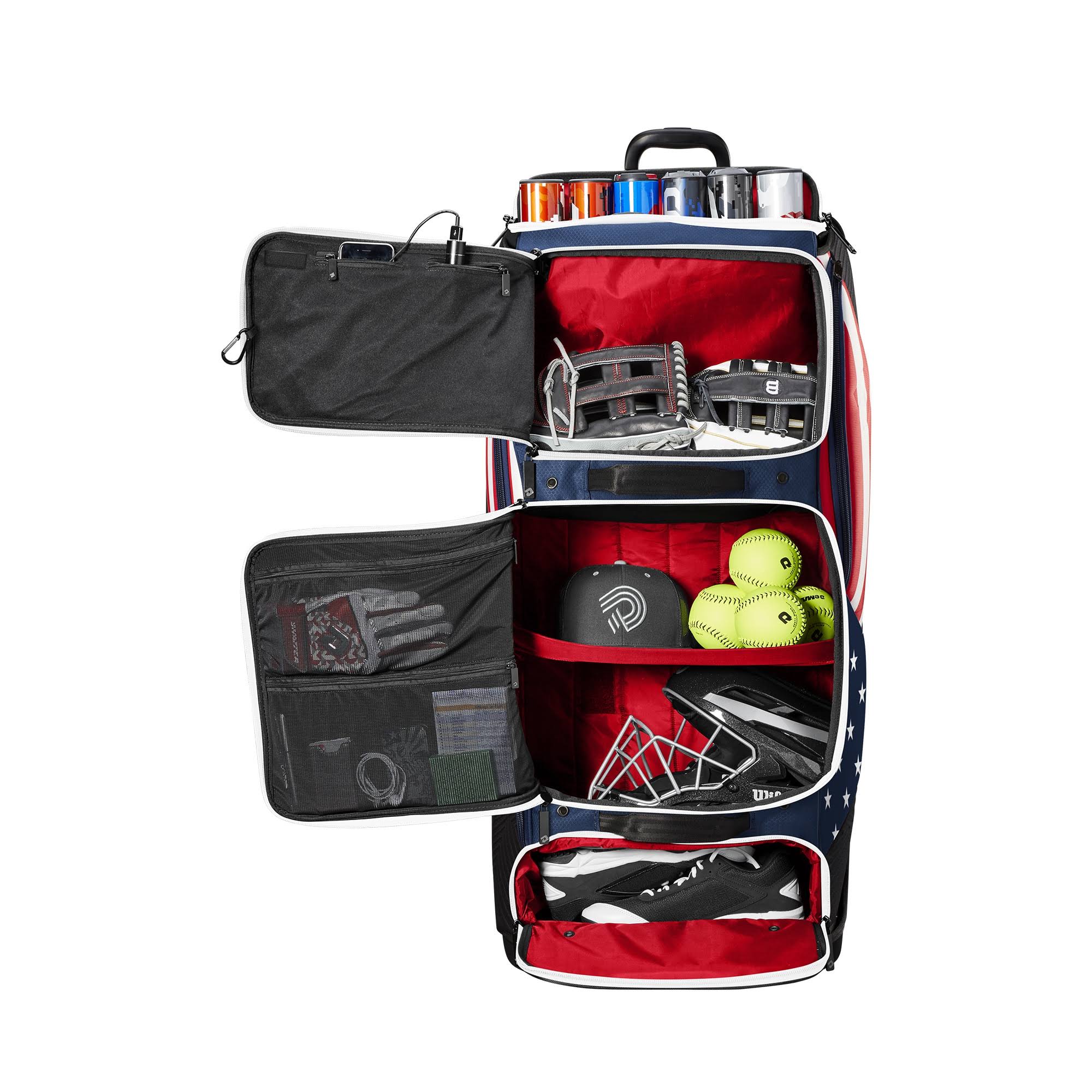 DeMarini Special Ops Spectre Wheeled Bag - USA