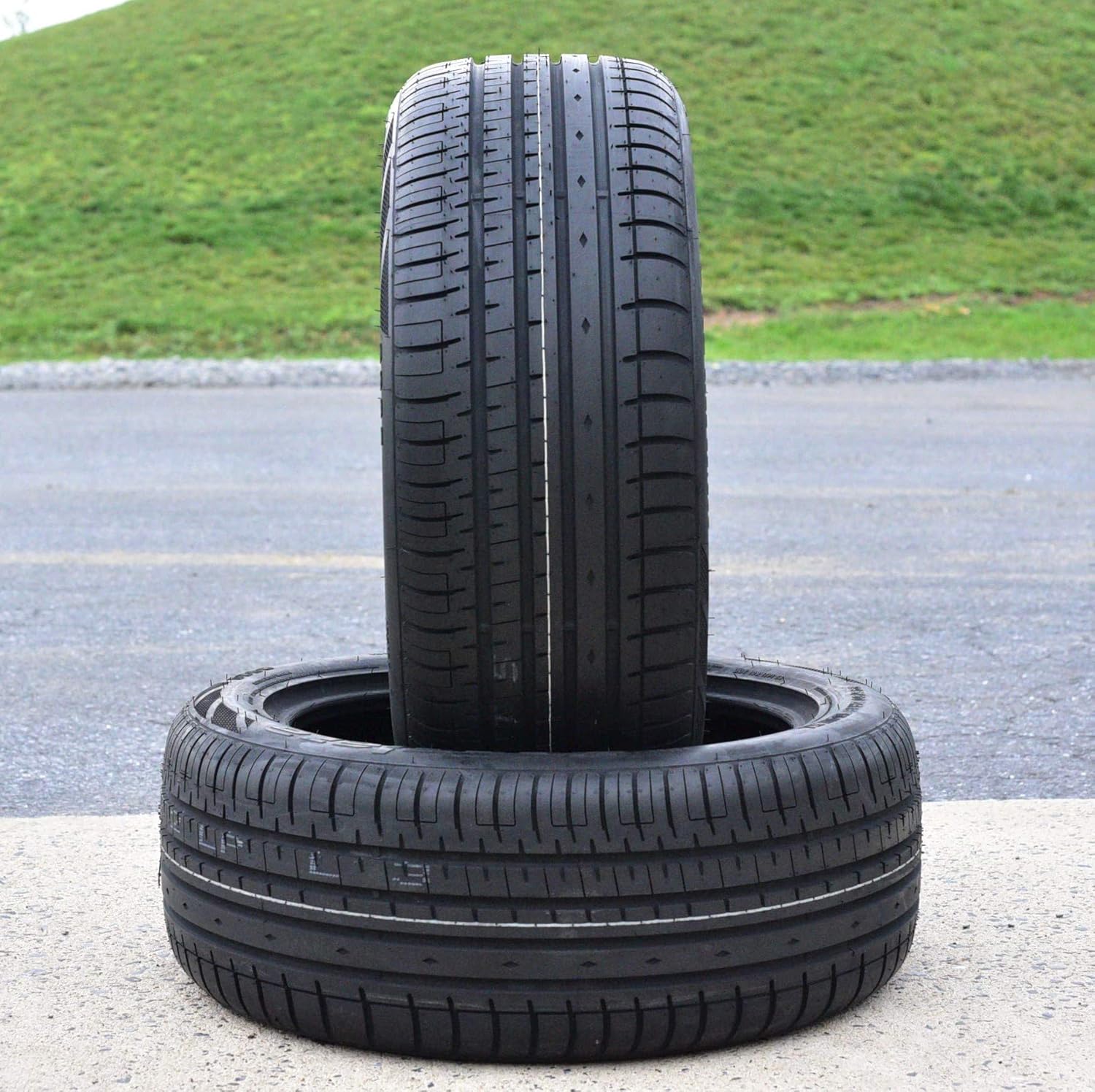 Accelera Phi-R All-Season High Performance Radial Tire-205/50R15 205/50ZR15 89W Load Range XL 4-Ply