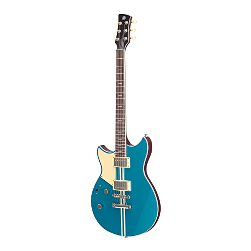 Yamaha Revstar Standard RSS20 FGR Electric Guitar with Gig Bag, Flash Green