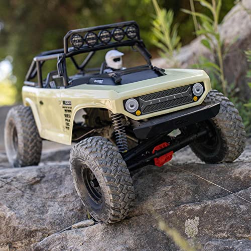 Axial RC Truck 1/10 SCX10 II Deadbolt 4WD Brushed RTR (Battery and Charger Not Included), Blue, AXI03025T1, Trucks Electric RTR 1/10 Off-Road, Unisex