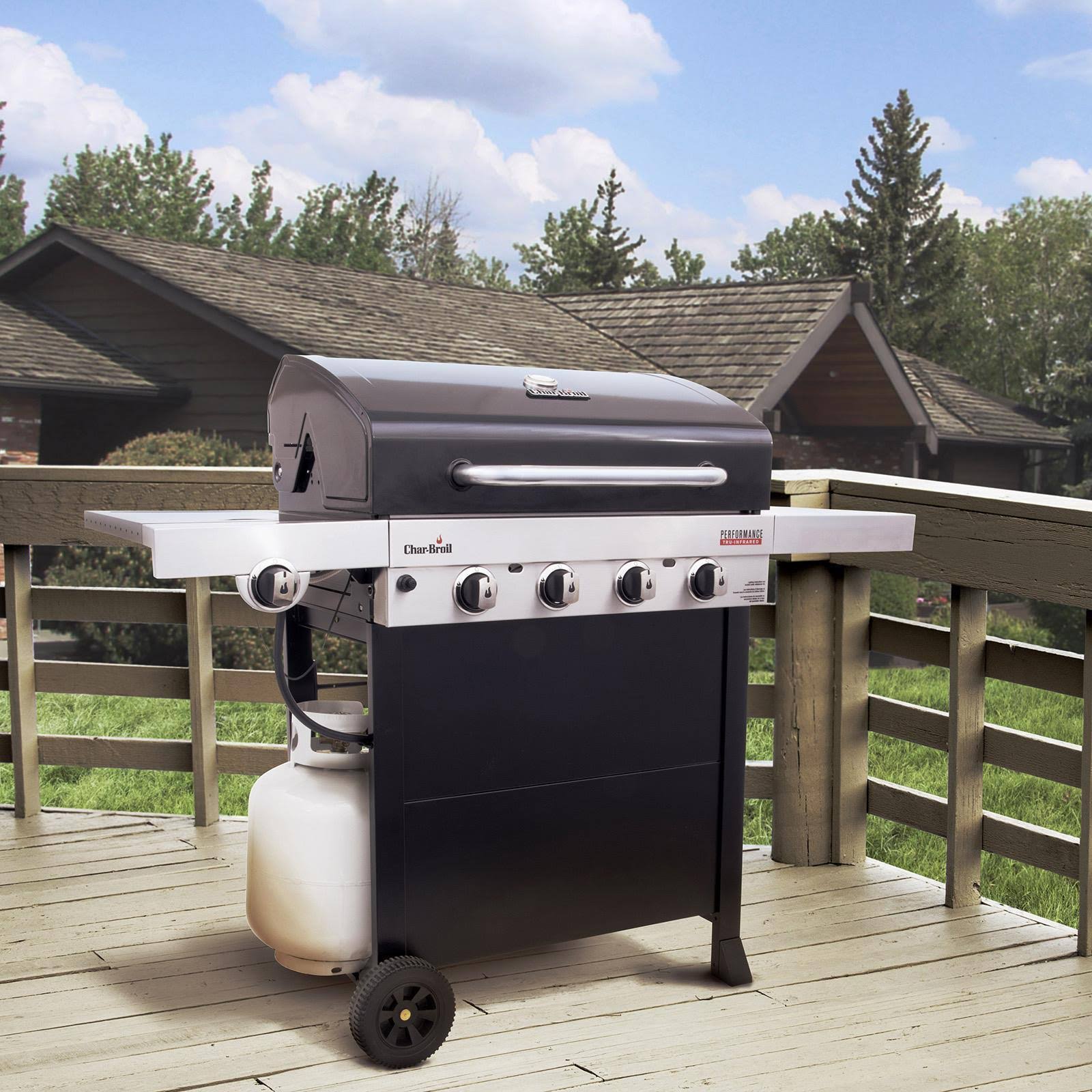 Char-Broil Performance Series TRU-Infrared 4-Burner Gas Grill - Black