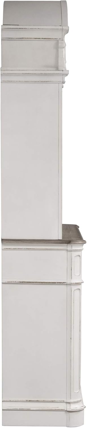 Magnolia Manor Hutch & Buffet, W56 x D18 x H92, White