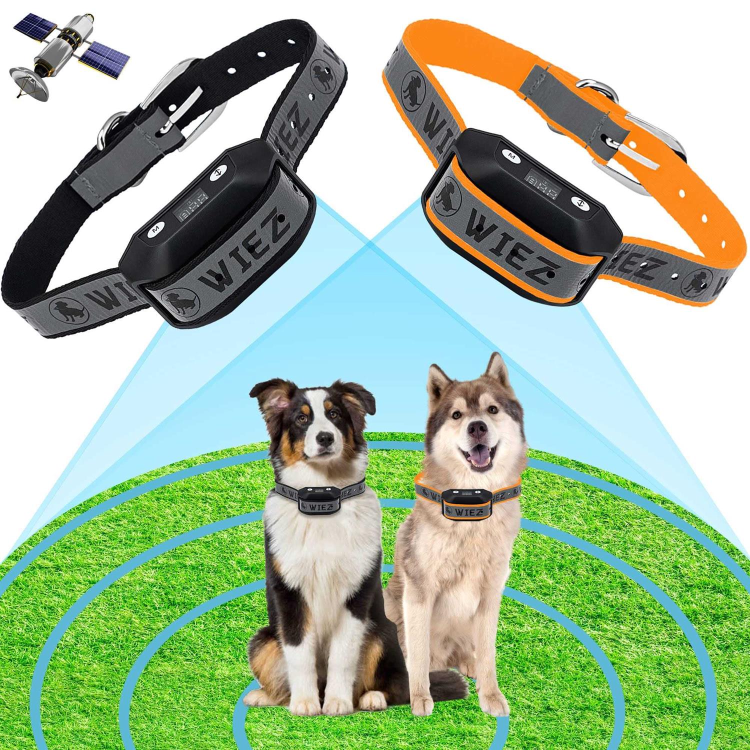 GPS Wireless Dog Fence Electric Dog Collar Fence Range 65-3281ft - Pet Supplies online store