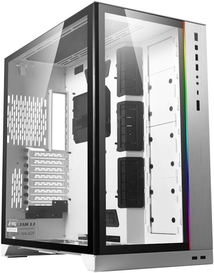 Lian Li O11DXL-X O11 Dynamic XL ROG Certified (Black) ATX Full Tower Gaming Computer Case