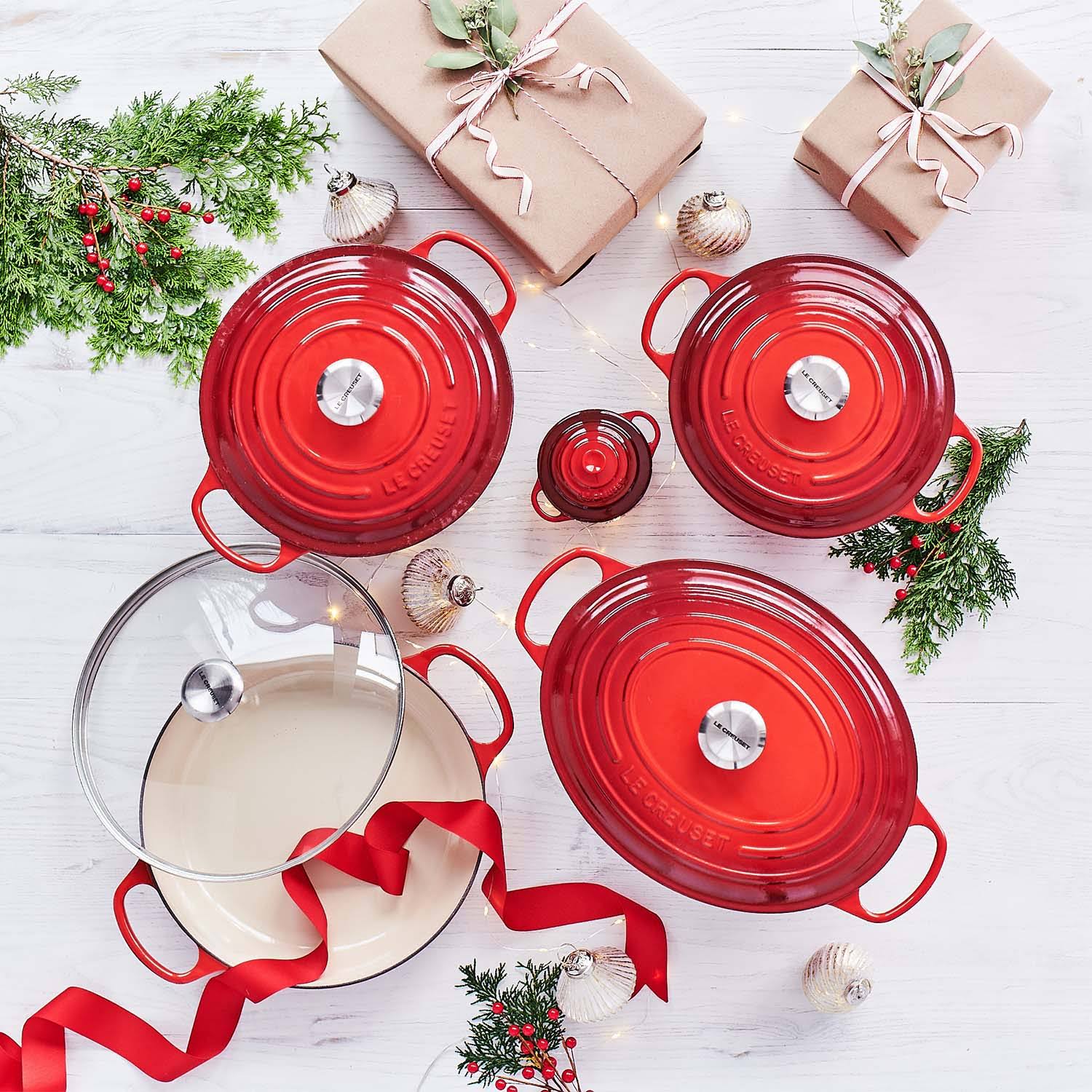 Le Creuset Buffet Casserole with Glass Lid, 3.5 Qt.