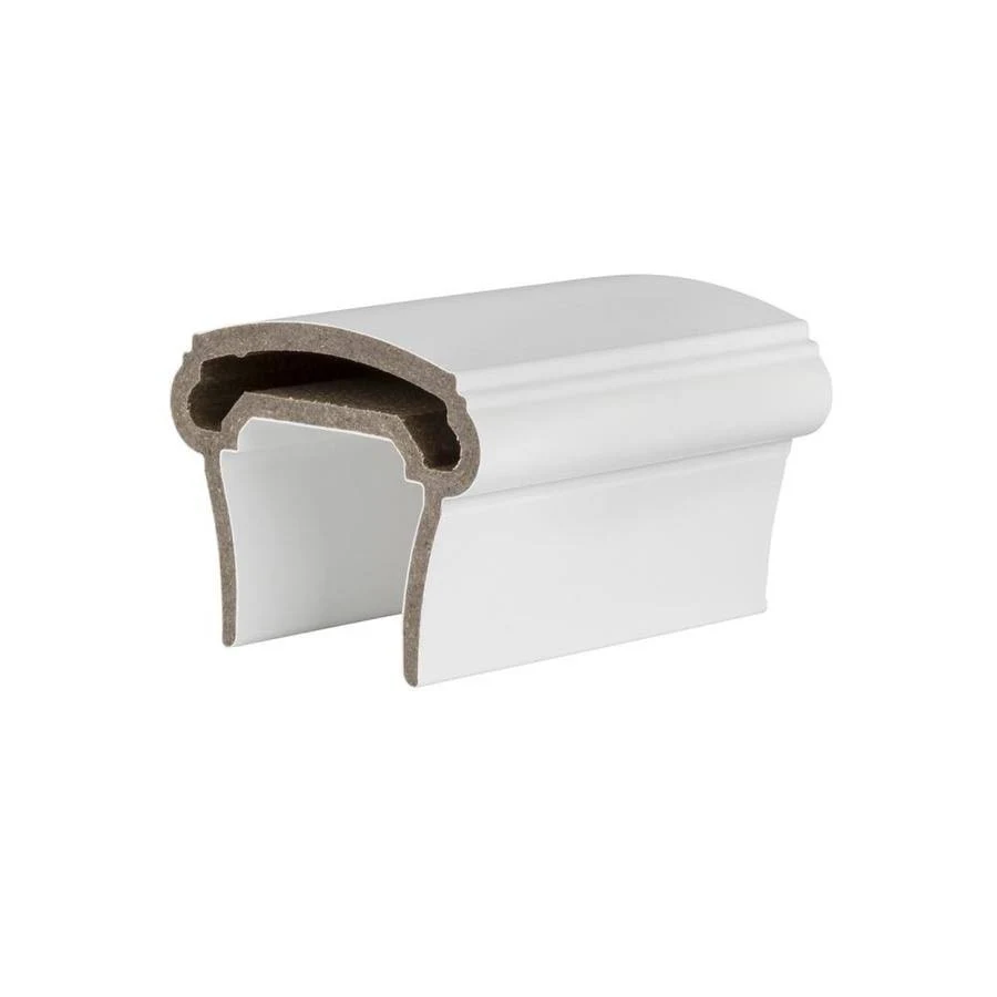TimberTech Classic Composite Series 6 ft. White Composite Trademark Rail Top Rail | ATTR6W
