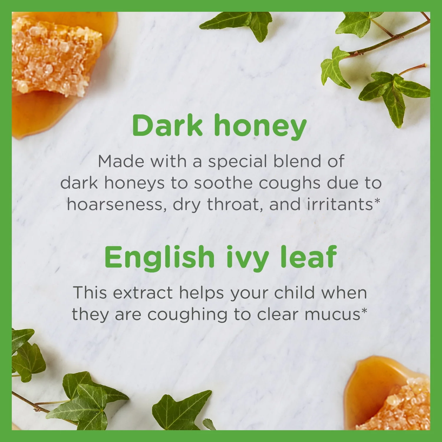 Zarbee's Kids Cough + Mucus Daytime with Honey, Ivy Leaf, Zinc & Elderberry, Mixed Berry, 4FL Oz