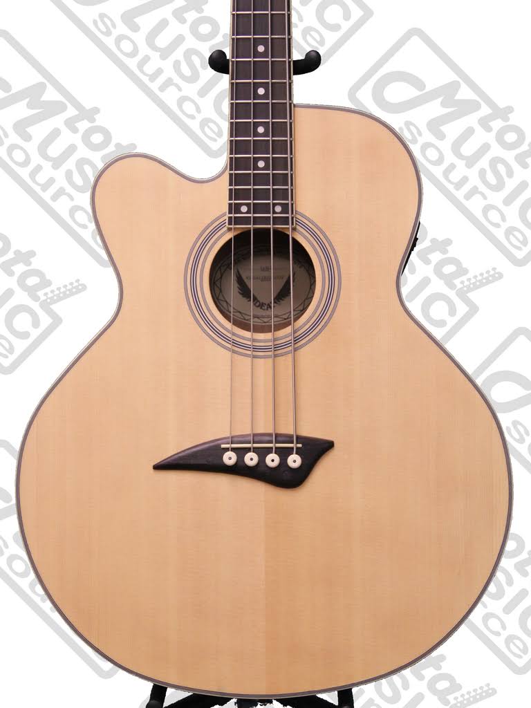Dean EABC-L Cutaway Acoustic-Electric Lefty Bass Natural