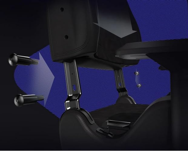 VERTAGEAR PL4800 Ergonomic Big & Tall Gaming Chair Featuring ContourMax Lumbar & VertaAir Seat Systems - RGB LED Kits Upgradeable - Black/White