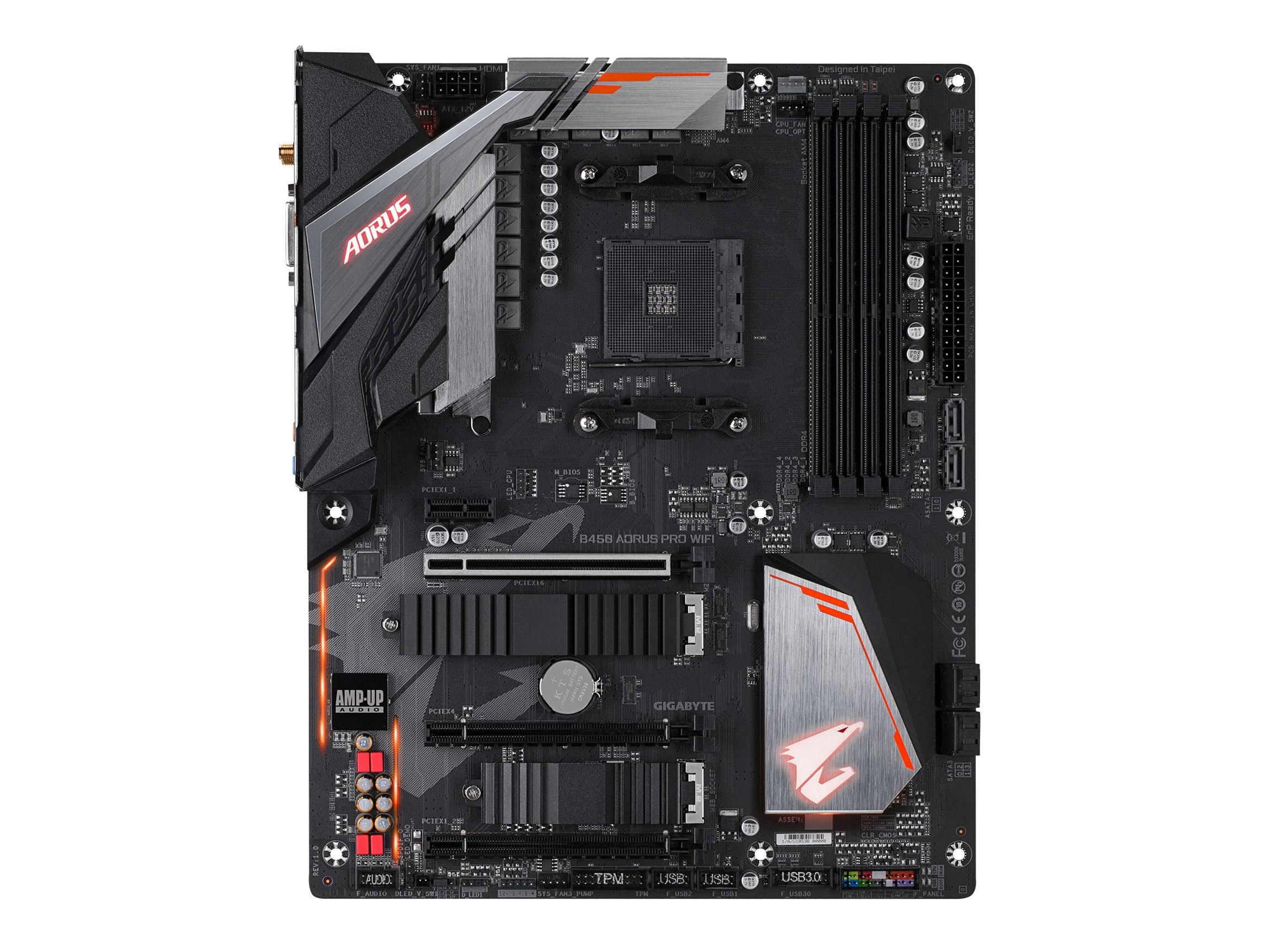 Gigabyte B450 Aorus Pro WiFi AMD AM4 ATX Motherboard