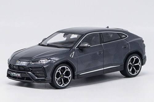 Lamborghini Urus Grey 1/18 Diecast Model Car by Bburago, Gray