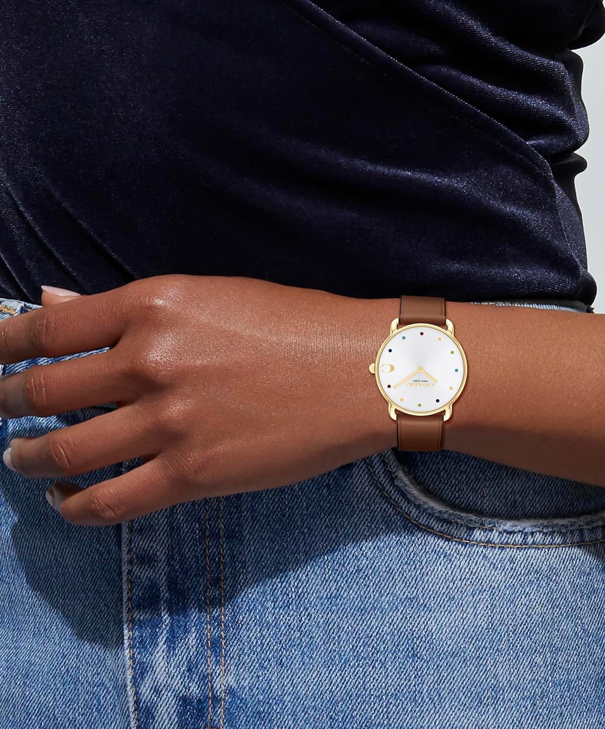 Coach Elliot Women's Watch | Elegant and Sophisticated Stles Combined | Premium Quality Timepiece for Everyday Wear | Water Resistant | (Model 14504206)