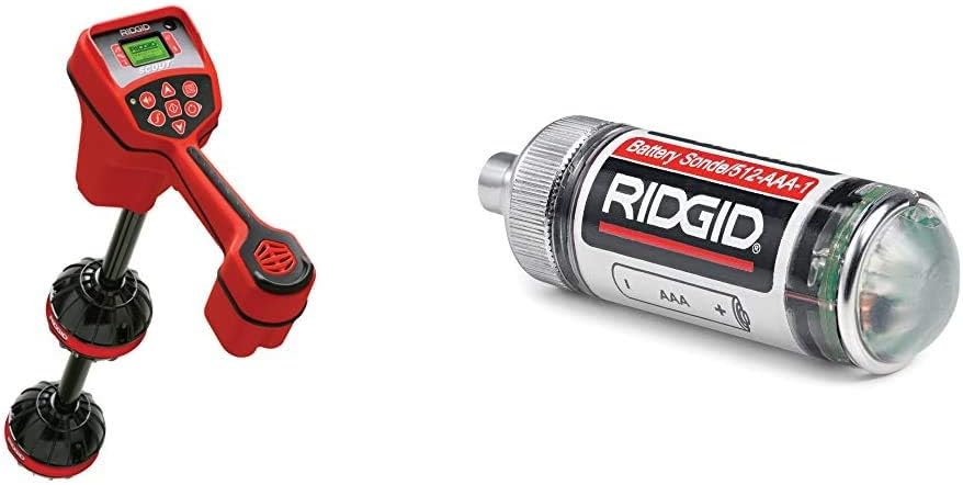 RIDGID 19238 NaviTrack Scout Locator, Underground Pipe Locator and Underground Cable Location Device Small