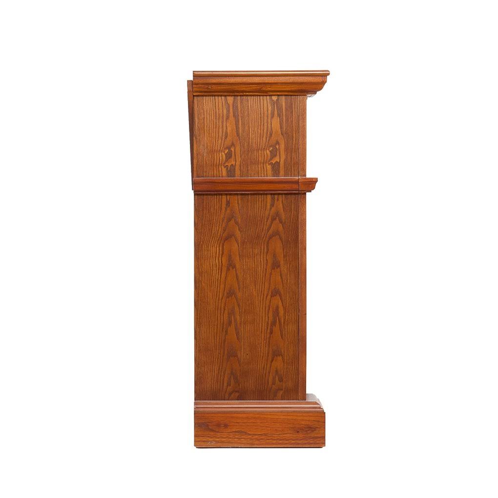 Southern Enterprises Cartwright Electric Fireplace, Oak