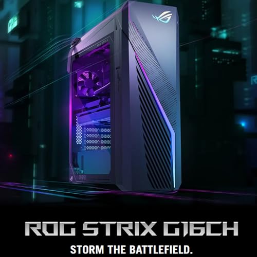 ASUS 2022 ROG Strix GL10 Gaming Desktop, AMD Ryzen 5 3600X 6-Core Processor, NVIDIA GeForce GTX 1660 Ti Graphics, 16GB RAM, 1TB PCIe NVMe SSD, 2 x HDMI, 2 x DisplayPort, WiFi, Windows 11 Home