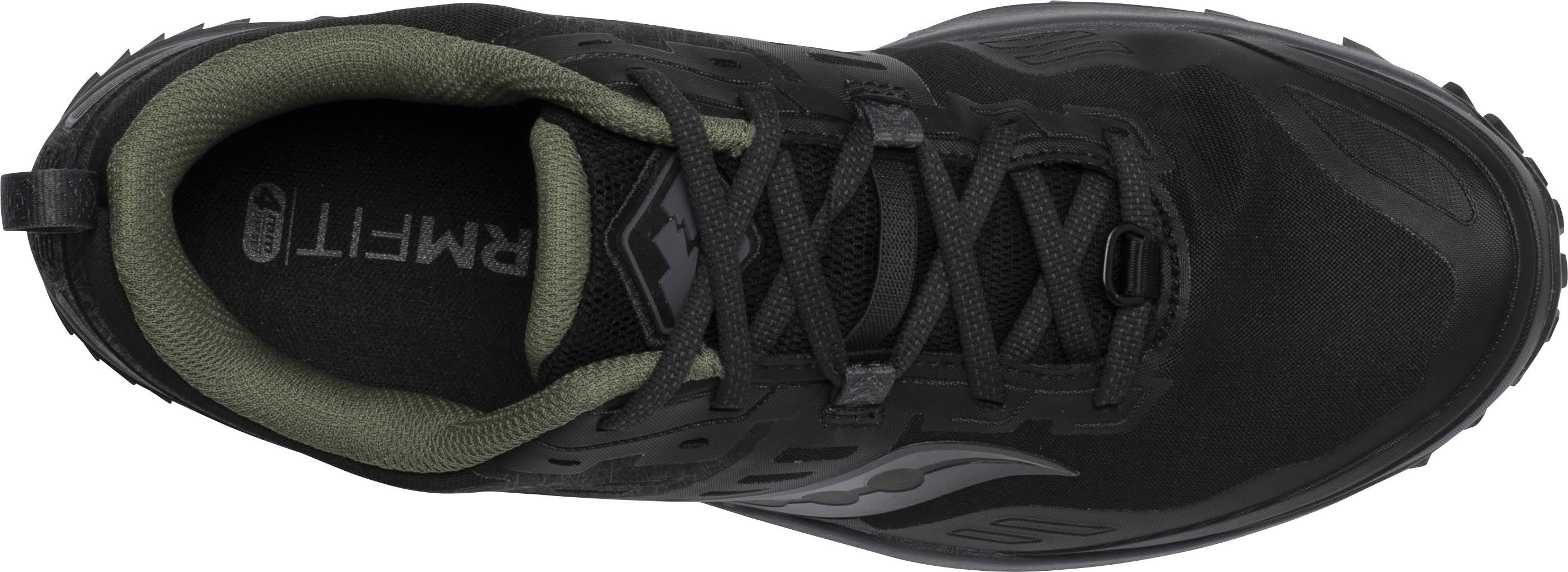 Saucony Peregrine 10 GTX 11 , Black/Pine (Men&s)