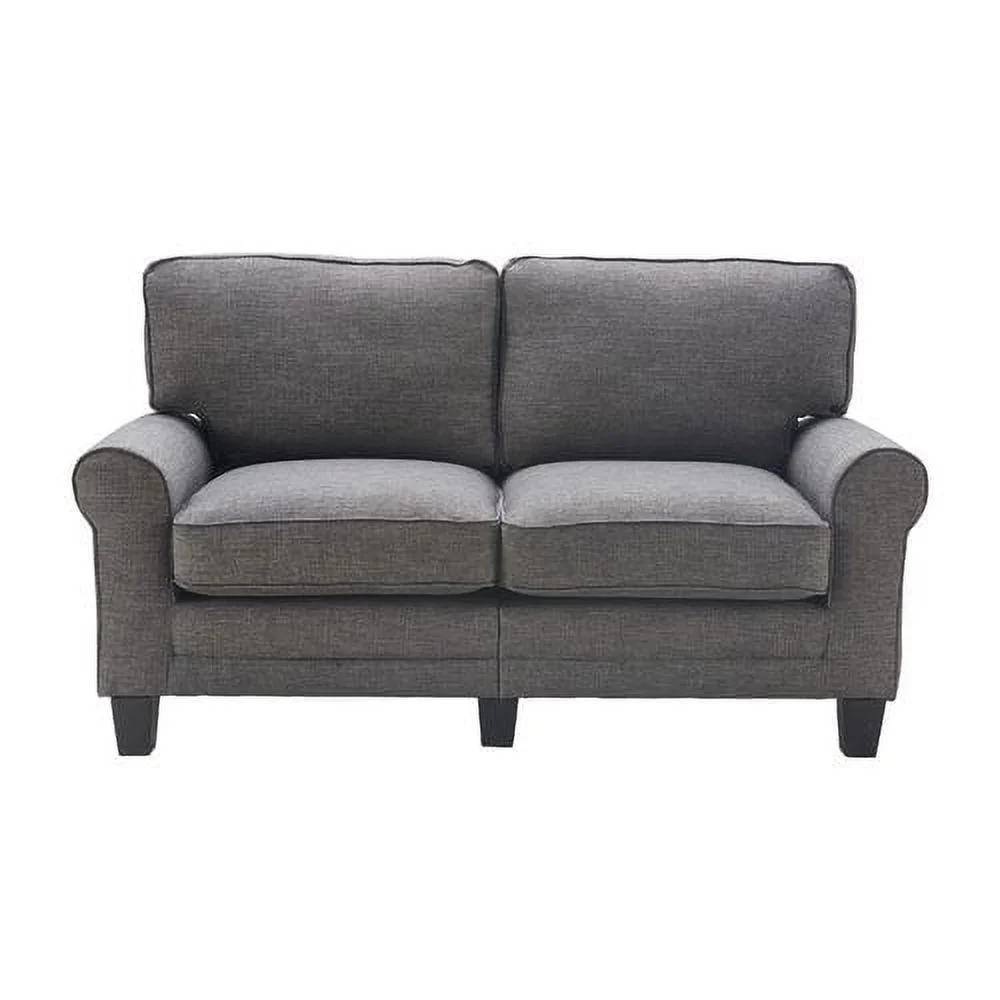 Serta Copenhagen 61" Loveseat in Buttercream