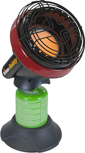 Mr. Heater Portable Buddy with Adaptor for Gas Heating Cartridge System with 7/16 Thread