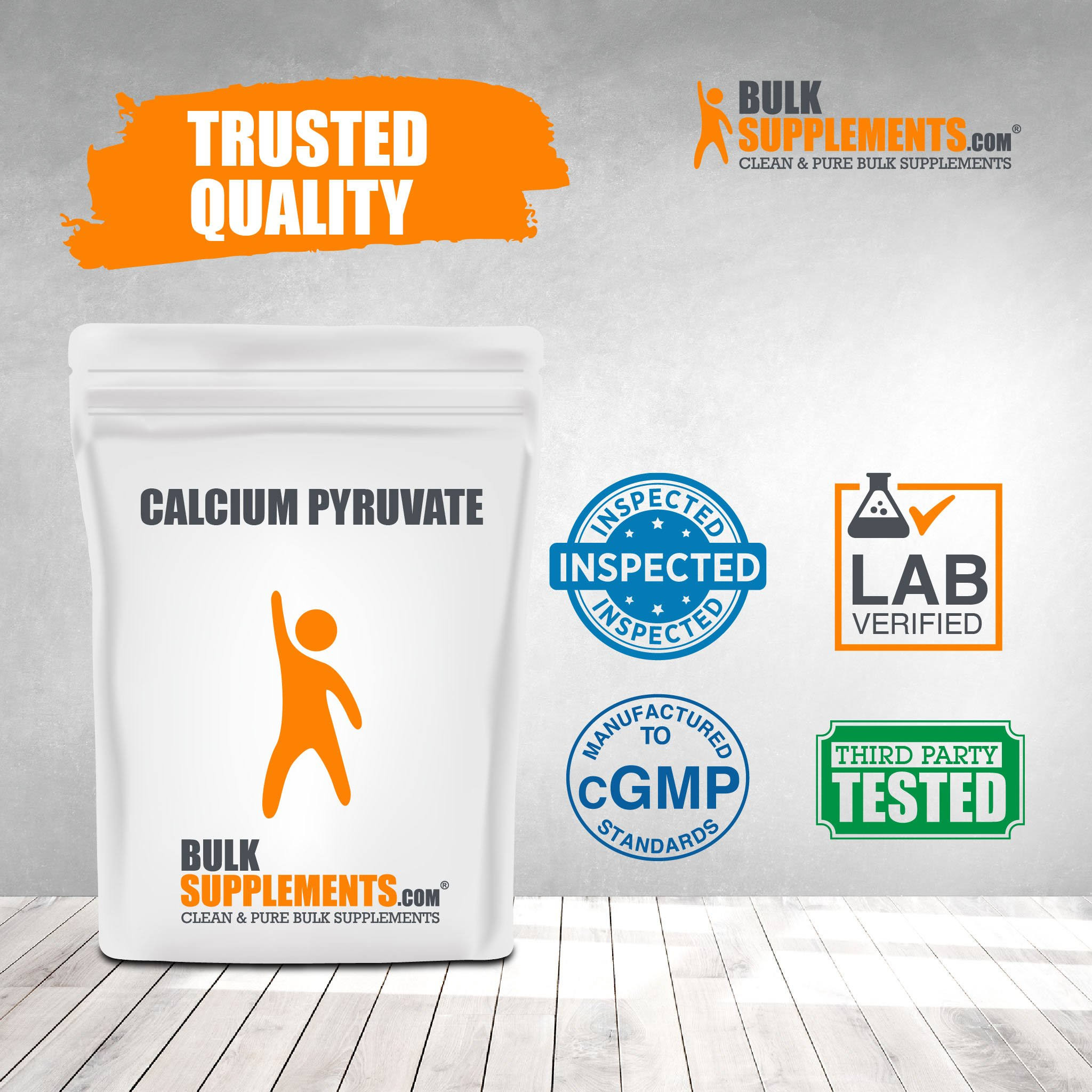 Bulksupplements Pure Calcium Pyruvate Powder (5 Kilograms)