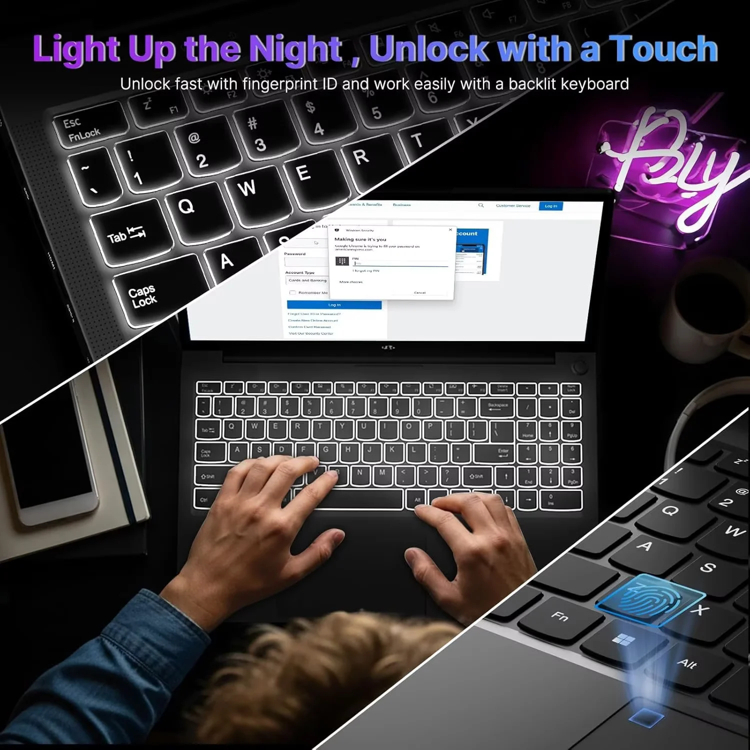17.3 Gaming Laptop Ryzen 9 8945HS (Beat i9-13900H, Up to 5.2GHz) 32GB RAM, 1TB SSD, Radeon 780M, PD 100W Type-C AI-Enhanced for Copilot VR Ready, Backlit Keyboard, Fingerprint, 75W Battery, Black