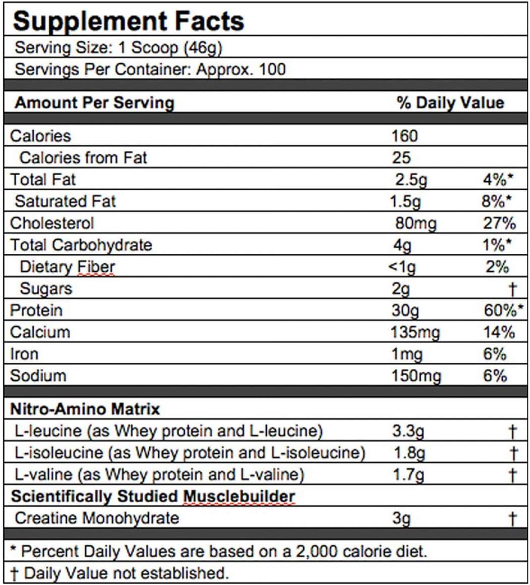 MuscleTech Nitro-Tech Whey Protein Powder Isolate & Peptides | Protein + Creatine for Muscle Gain & BCAA Amino Acids + Electrolyte Powder Amino Build 7g of BCAAs + Electrolytes Support