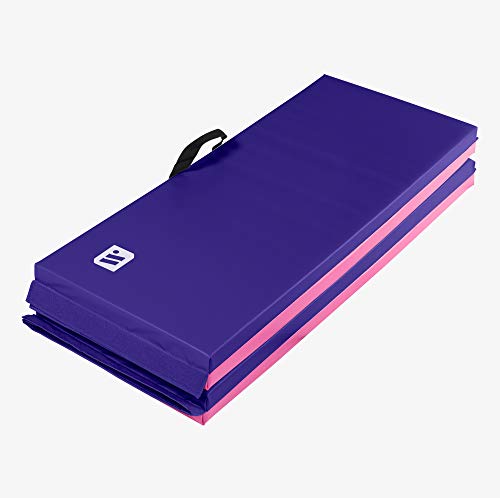 We Sell Mats - 4 ft x 6 ft x 2 - Personal Fitness & Exercise Mat for Home Workout - Lightweight and Folds for Carrying – All Purpose Gym Mat – Thick Mat for Yoga, Pilates, Stretches, Floor Exercises