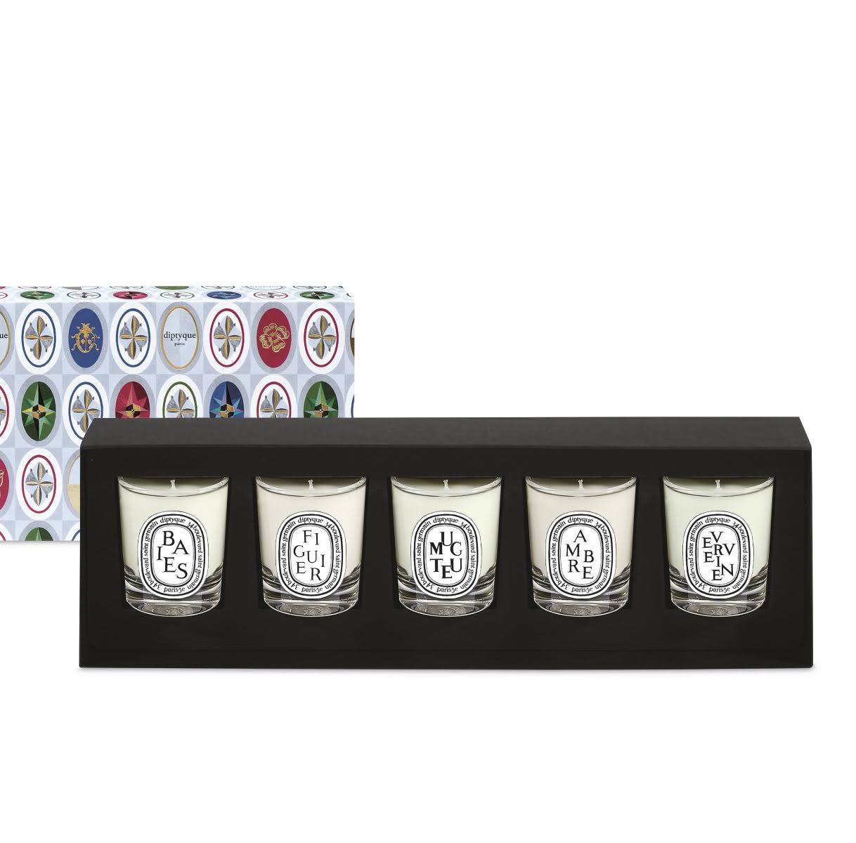 Diptyque 5 Mini Candle Set