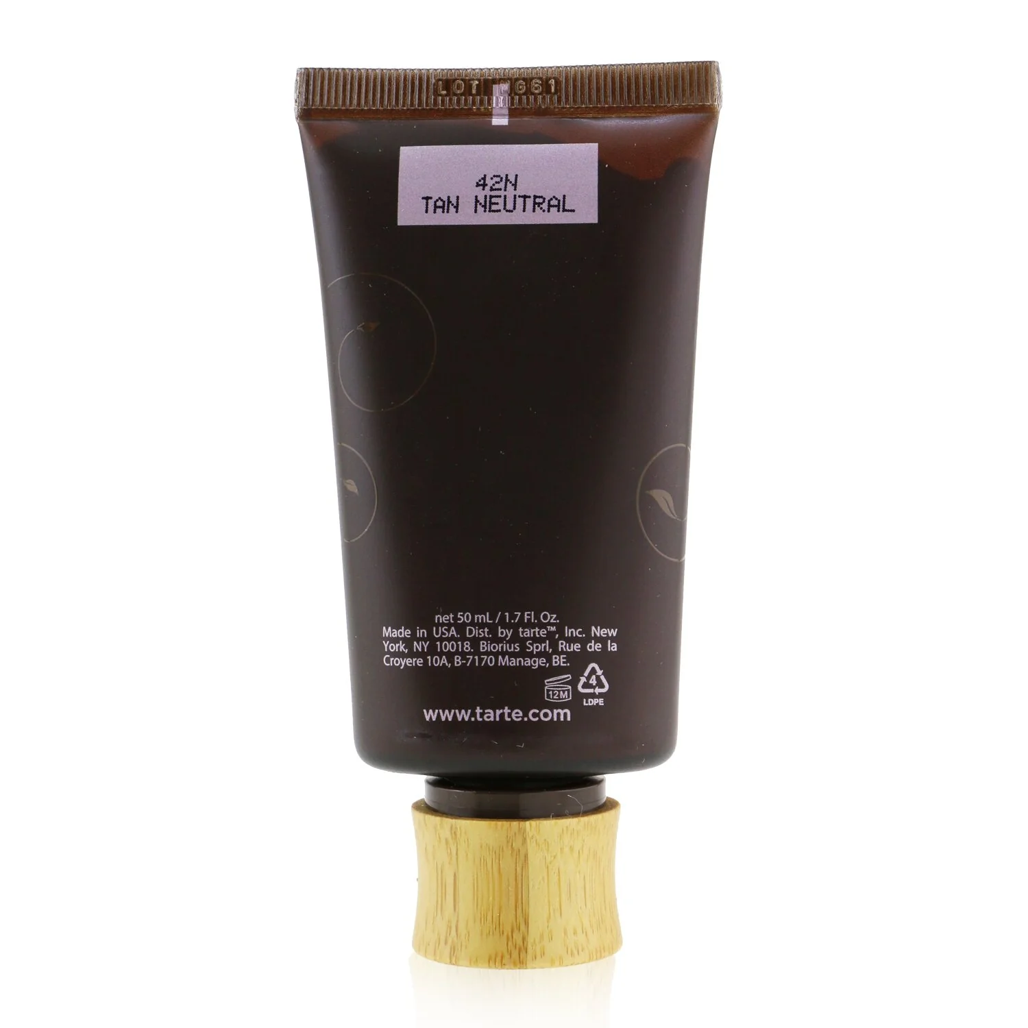 Tarte Amazonian Clay 12 Hour Full Coverage Foundation - # 42G Tan Golden  50ml/1.7oz