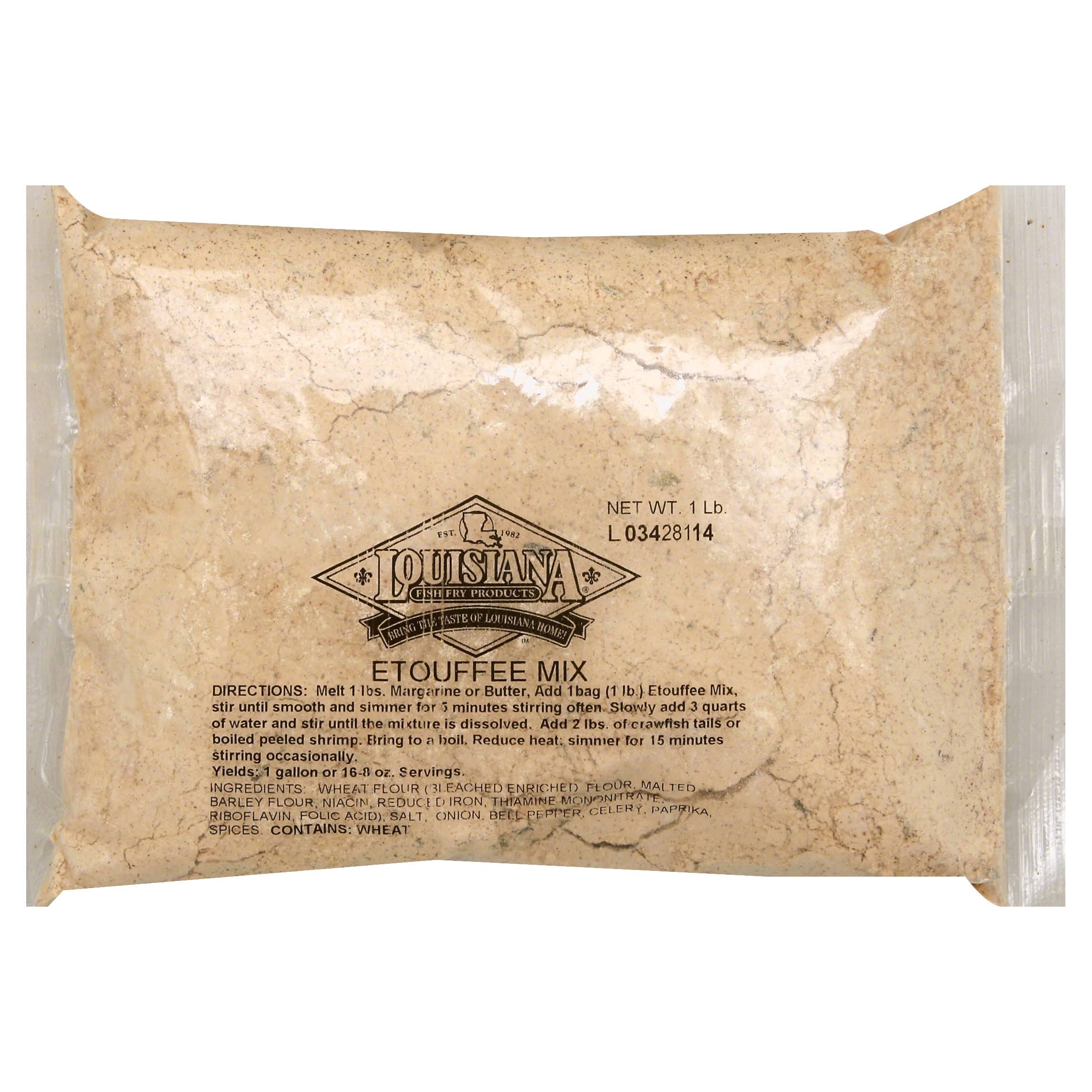 Louisiana Etouffee Base, Cajun - 10 pack, 1 lb bags