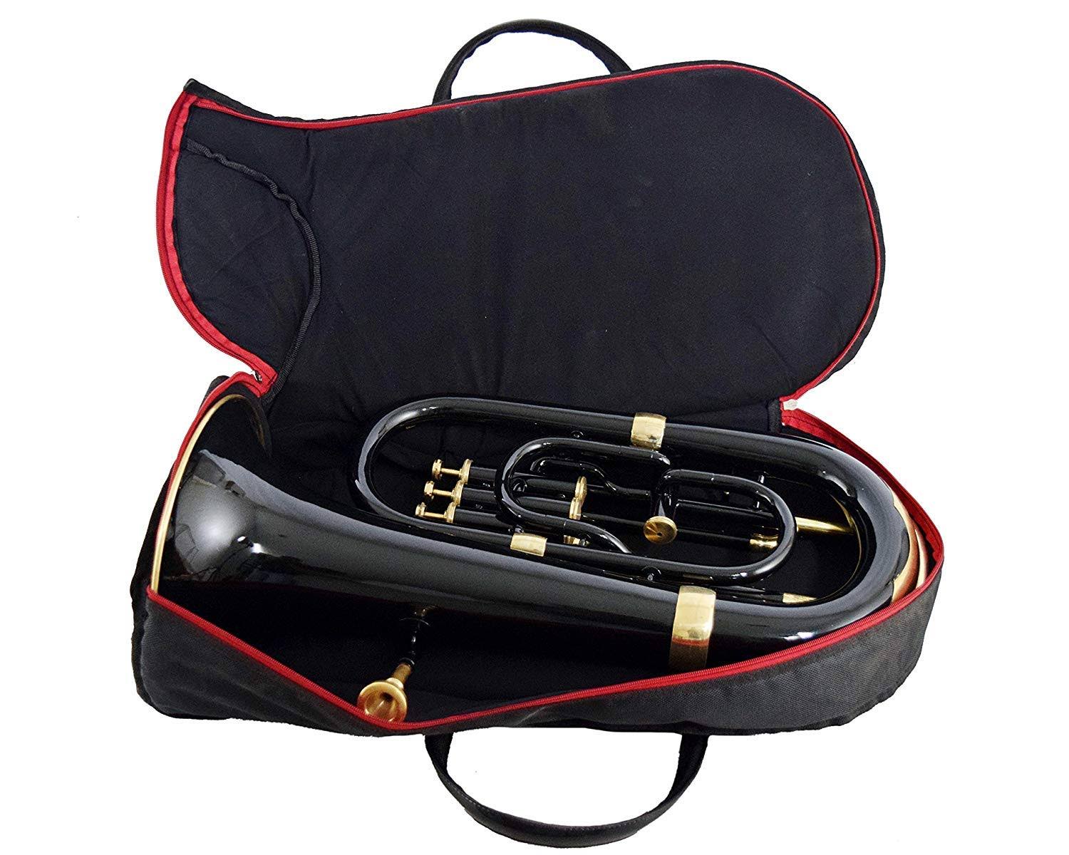 NauticalMart Bb Euphonium Black 4 Valve
