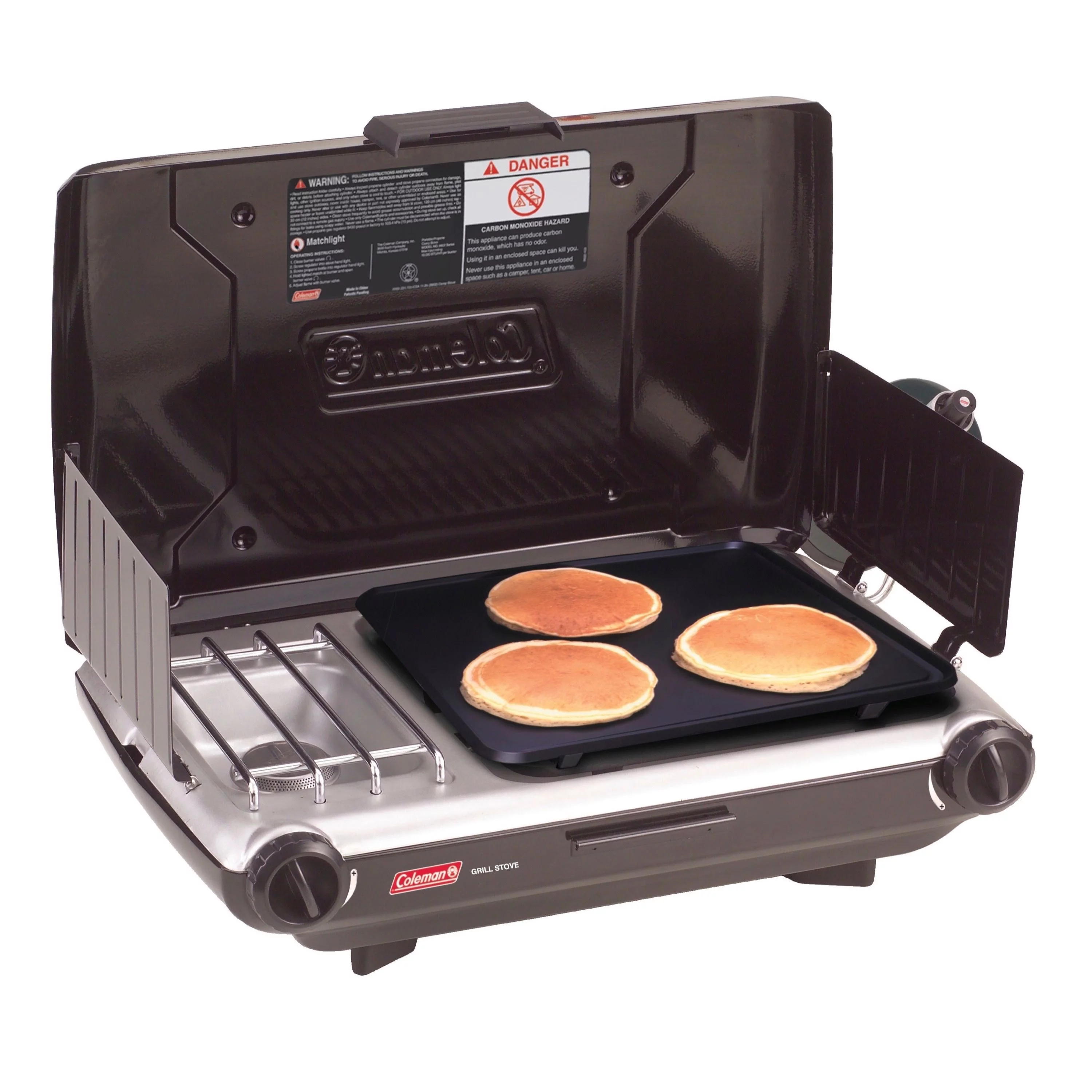 Coleman 2 Burner Grill Stove Combo Black 2000020929 SKU: 2000004118
