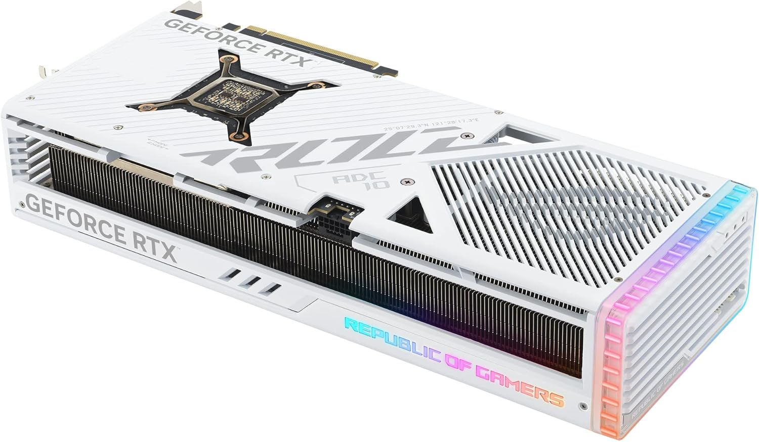 ASUS ROG Strix GeForce RTX ™ 4080 White Edition Gaming Graphics Card (PCIe 4.0, 16GB GDDR6X, HDMI 2.1a, DisplayPort 1.4a)