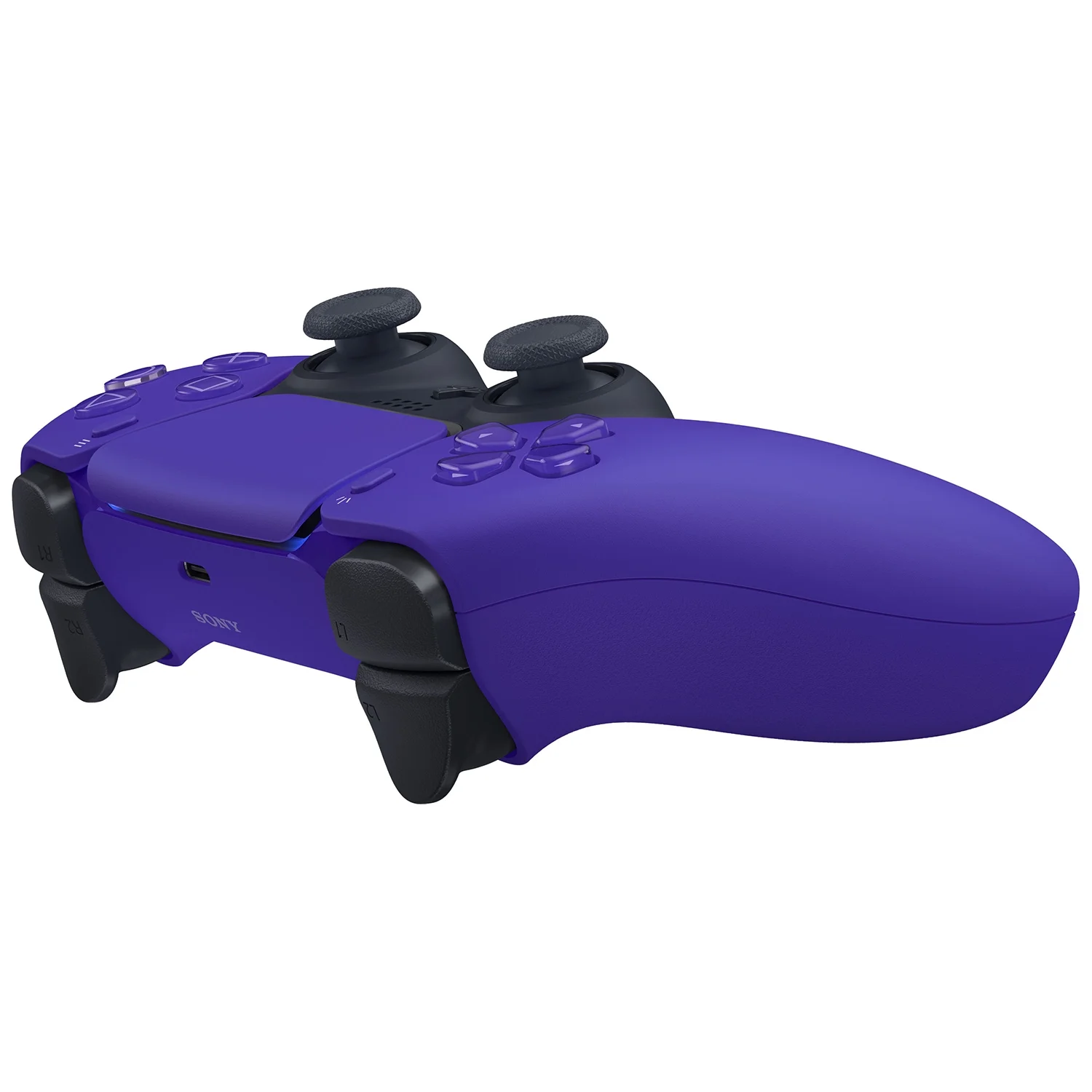 Sony Playstation 5 Disc Version Japan Import (Sony PS5 Disc) with Extra Galactic Purple Controller and Cleaning Cloth