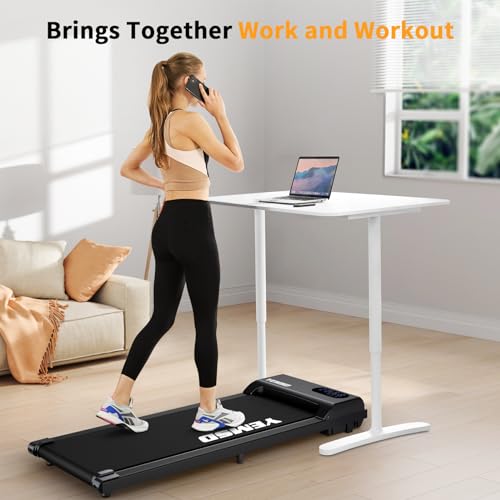 Walking Pad, Walking Pad Treadmill 330 lb Capacity，3 in 1 Portable Under Desk Treadmill for Home and Office with Remote Control, LED Display