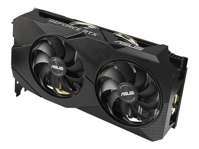 ASUS DUAL-RTX2060S-O8G-EVO-V2 - OC Edition - graphics card - GF RTX 2060 SUPER - 8 GB GDDR6 - PCIe 3.0 x16 - DVI, 2 x HDMI, Disp